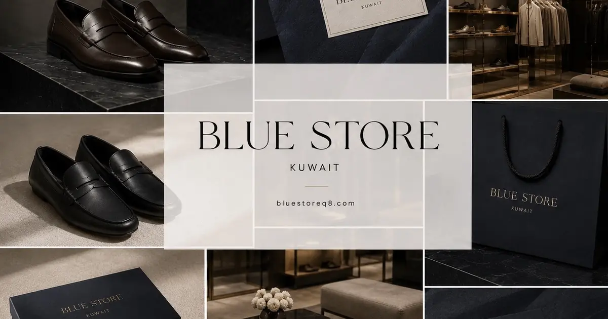 هوية BLUE STORE KUWAIT وأحذية لوفر رجالية
