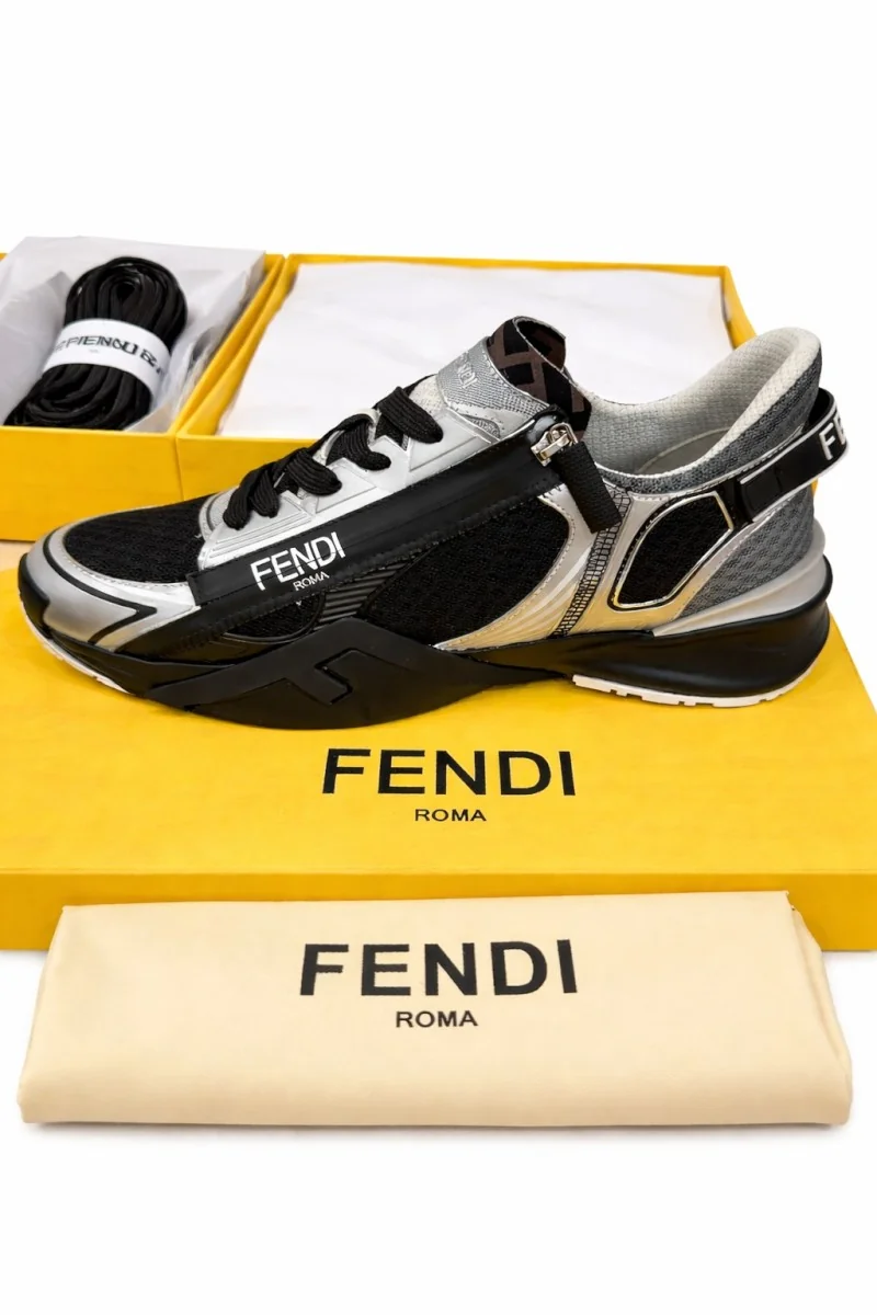فندي روما — Fendi Roma — أسود وفضي