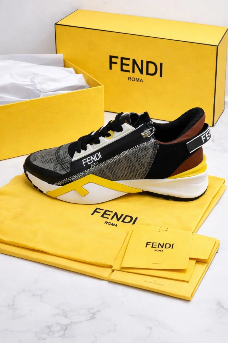 فندي روما — Fendi Roma — أسود وأصفر