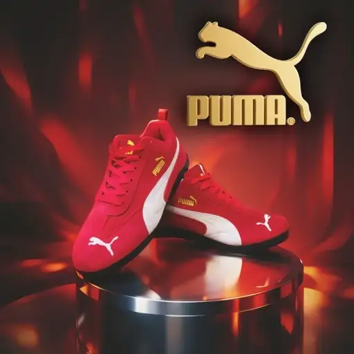 بوما — PUMA Speedcat — أحمر وأبيض