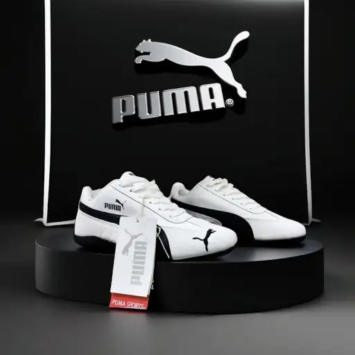 بوما — PUMA Speedcat — أبيض وأسود