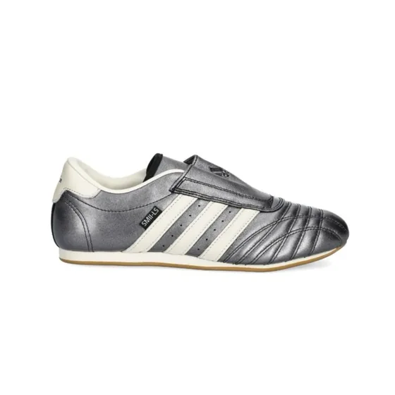 adidas Taekwondo Core Black Silver Metallic Gum — أسود وفضي